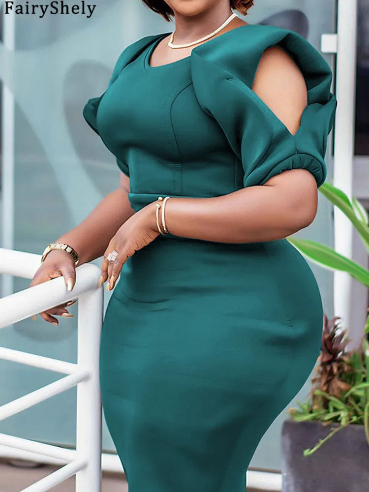 Sexy Plus Size Party Dress W
