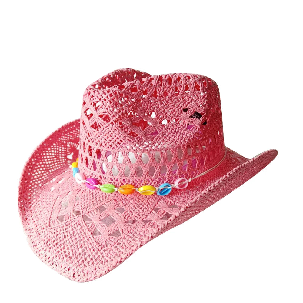Western Women's Cowboy Hat Straw