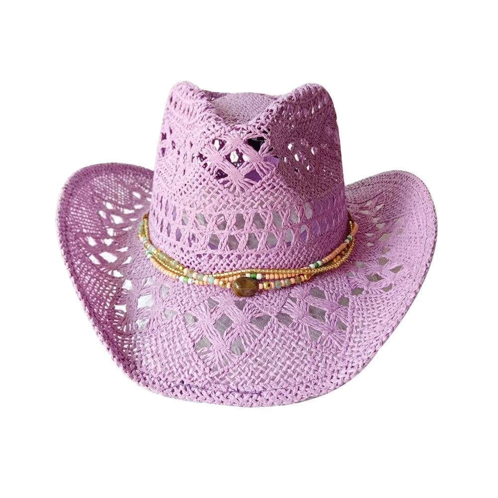 Western Women's Cowboy Hat Straw