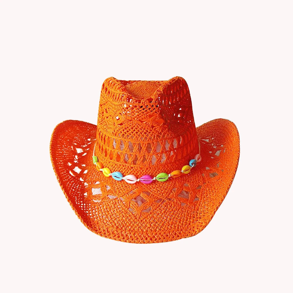 Western Women's Cowboy Hat Straw
