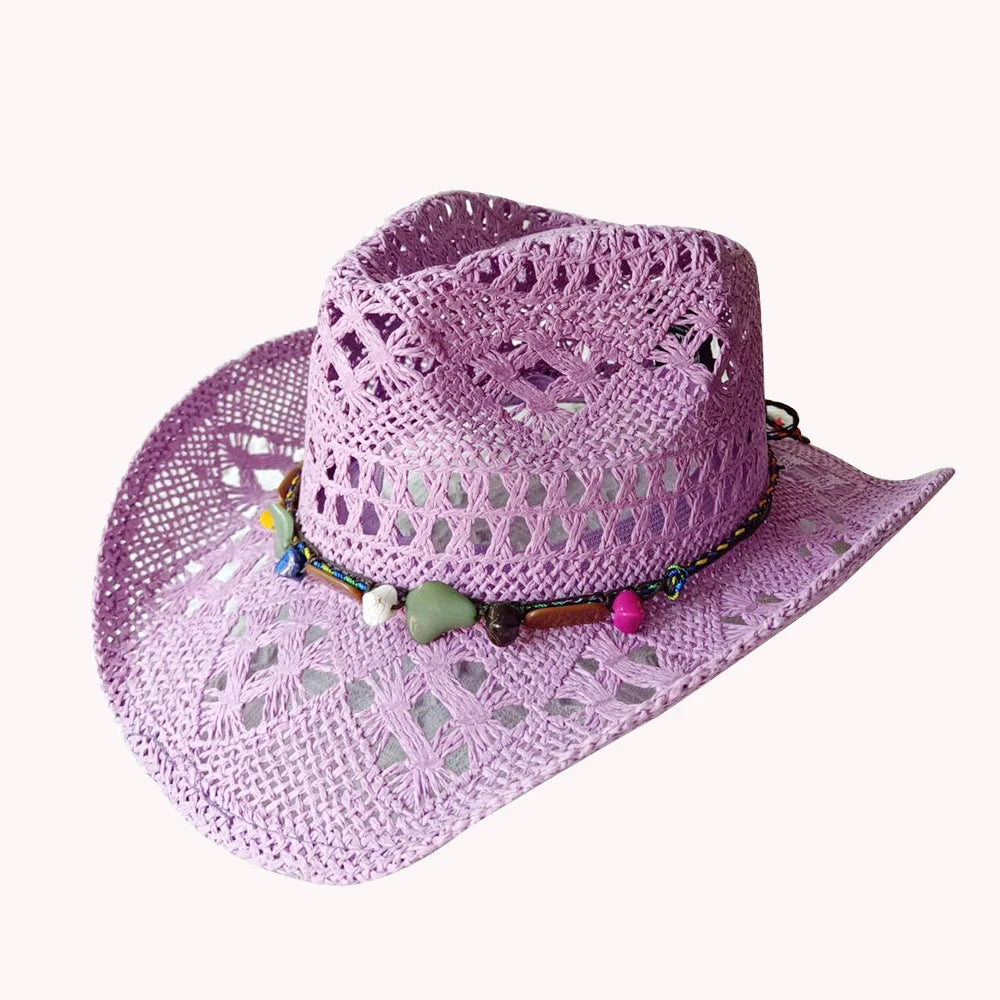Western Women's Cowboy Hat Straw