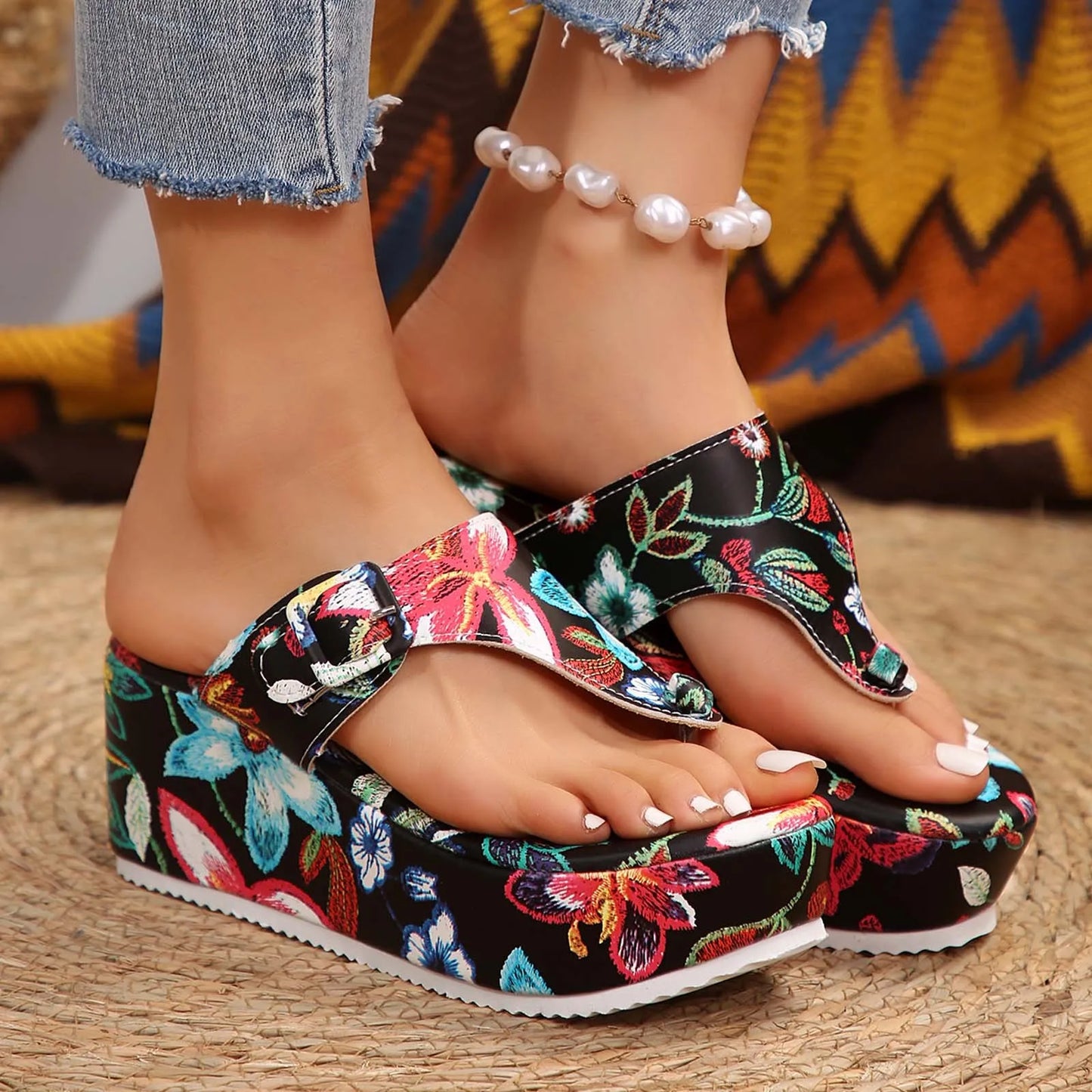 Women Sandals Wedge Heels Sandals 2025