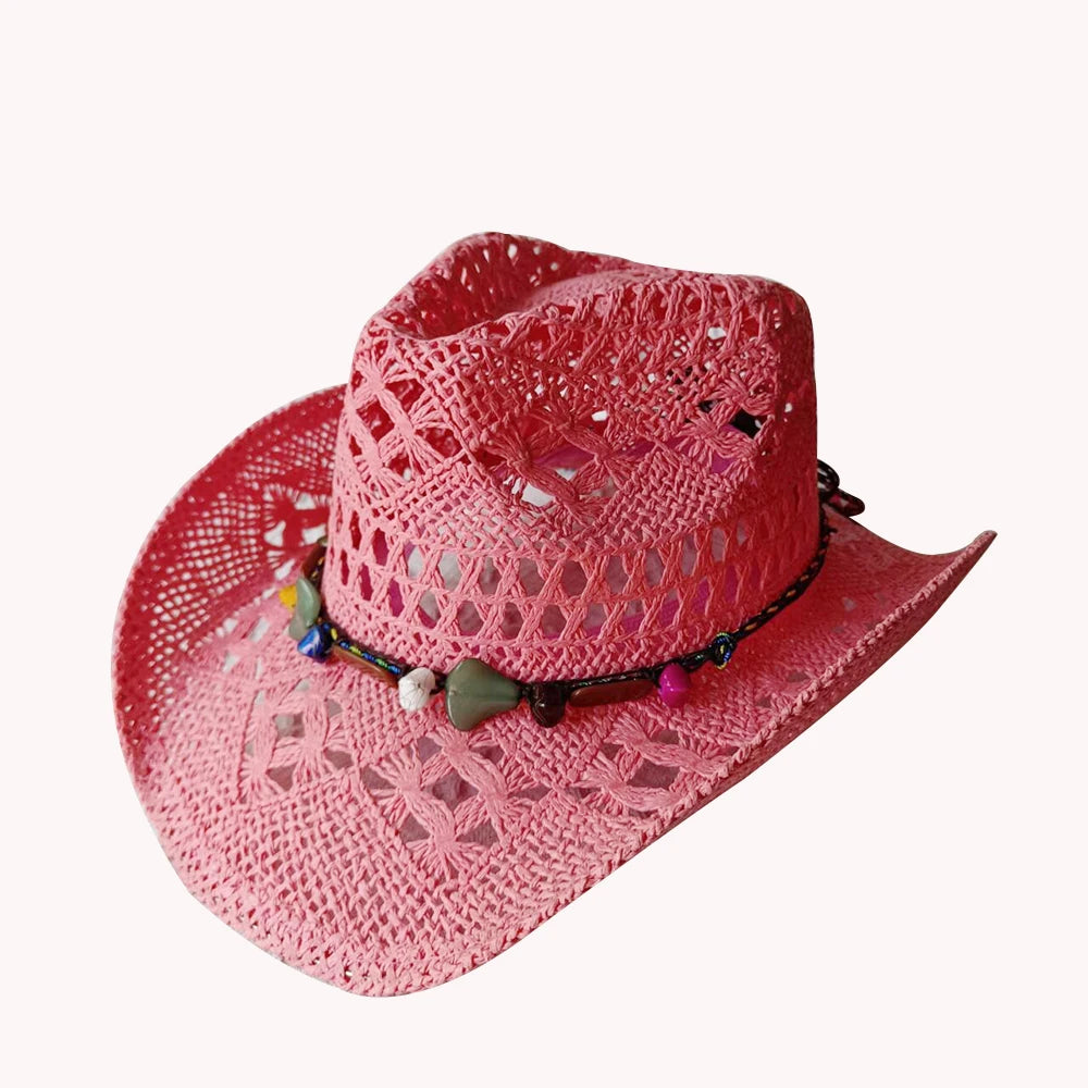Western Women's Cowboy Hat Straw