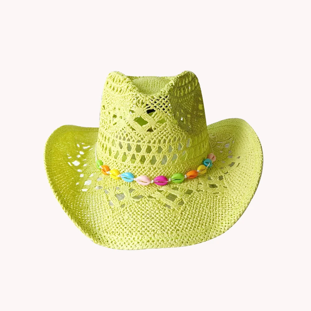 Western Women's Cowboy Hat Straw