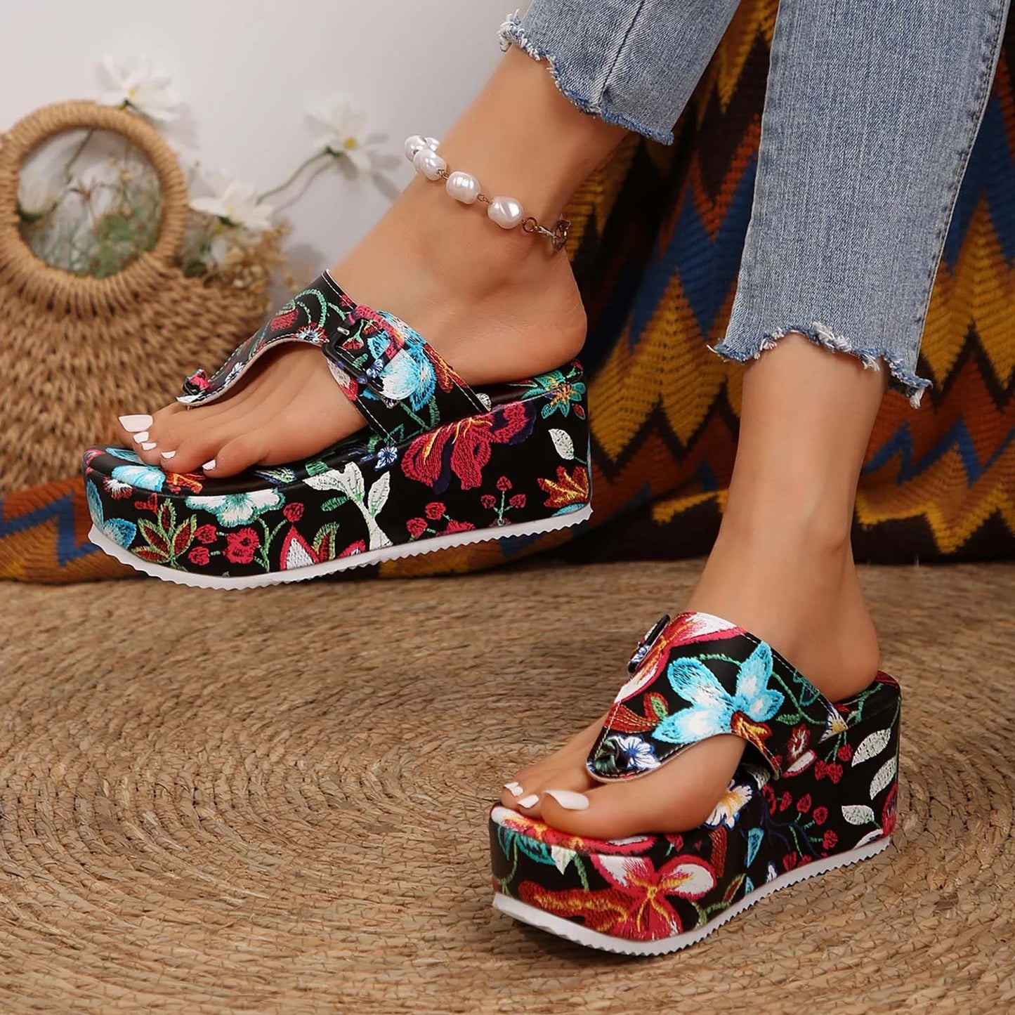 Women Sandals Wedge Heels Sandals 2025