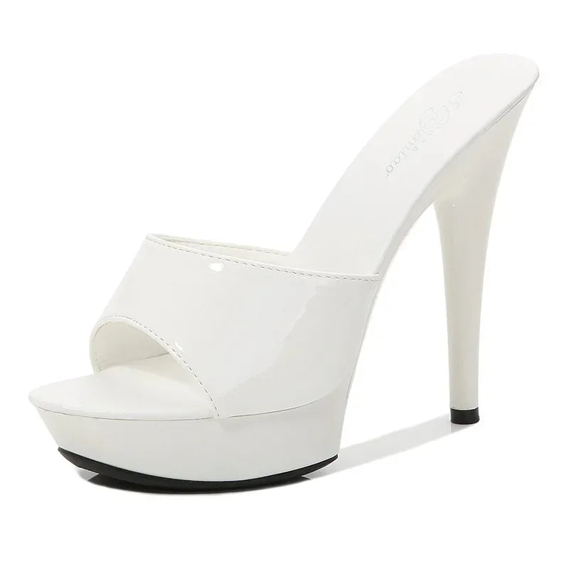Women's Sexy Patent Leather Sandals