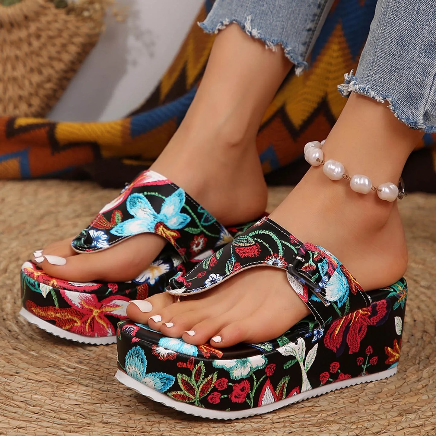 Women Sandals Wedge Heels Sandals 2025