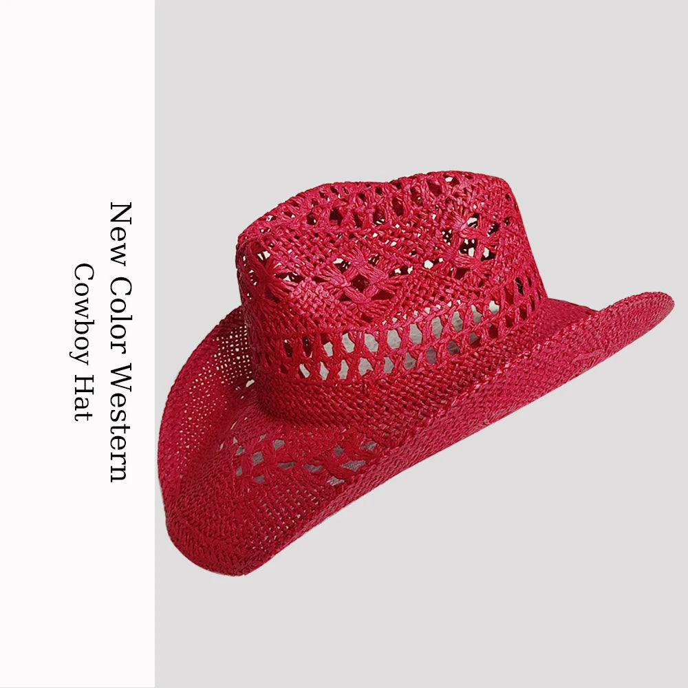 Western Women's Cowboy Hat Straw
