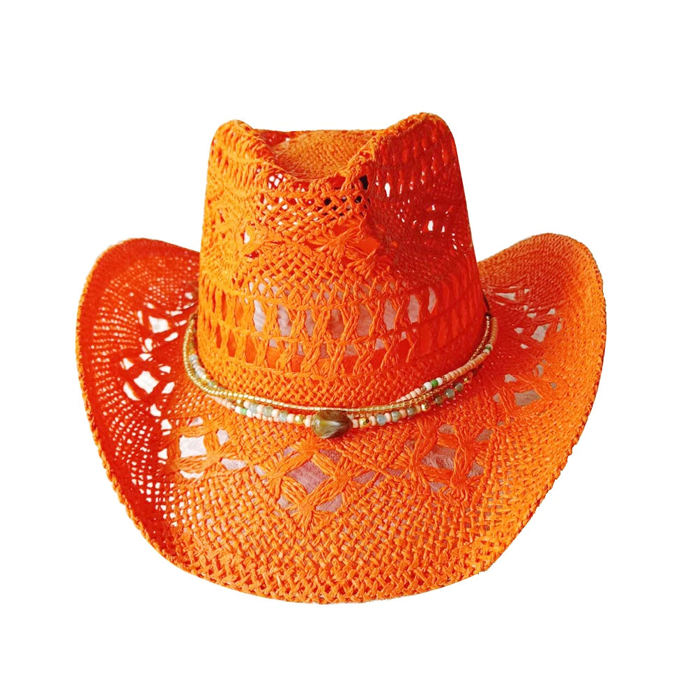 Western Women's Cowboy Hat Straw