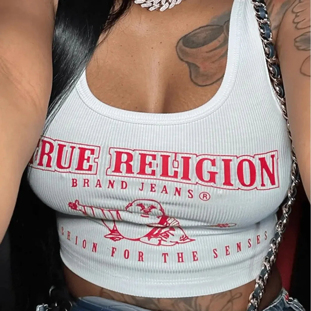 Sexy Graphic Cropped T Shirts tank top