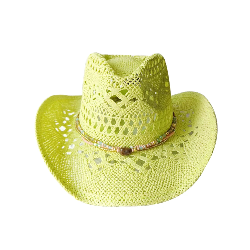 Western Women's Cowboy Hat Straw