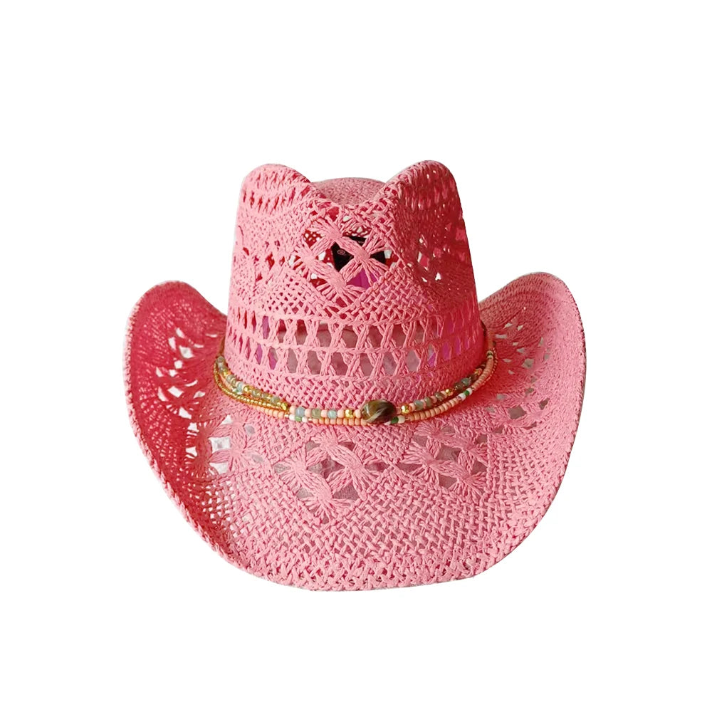 Western Women's Cowboy Hat Straw