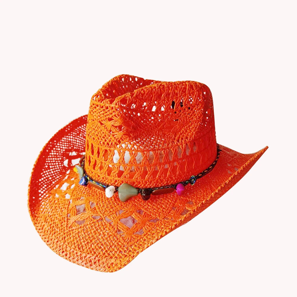Western Women's Cowboy Hat Straw