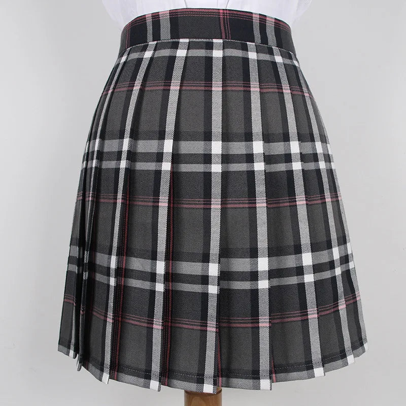 School Plaid Pleated Skirt Student Uniform