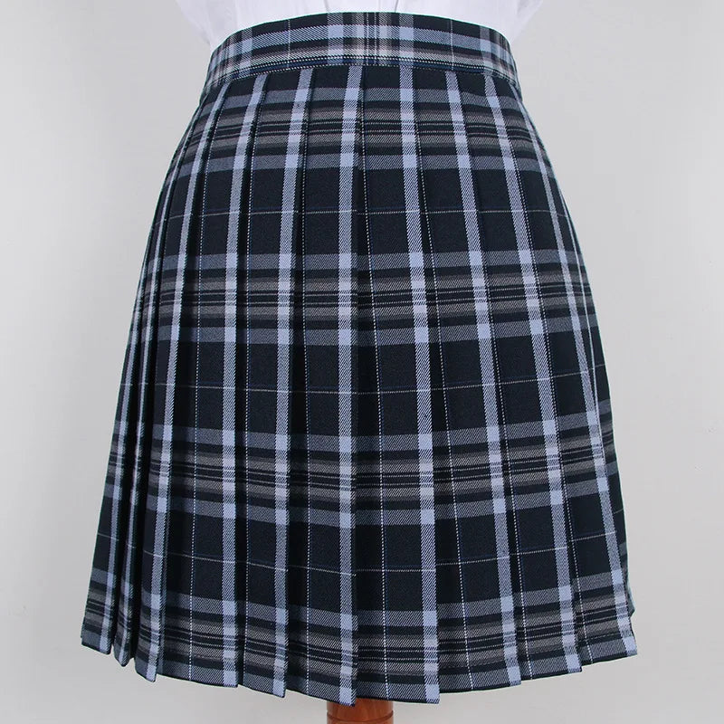 School Plaid Pleated Skirt Student Uniform