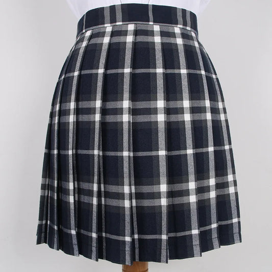 School Plaid Pleated Skirt Student Uniform