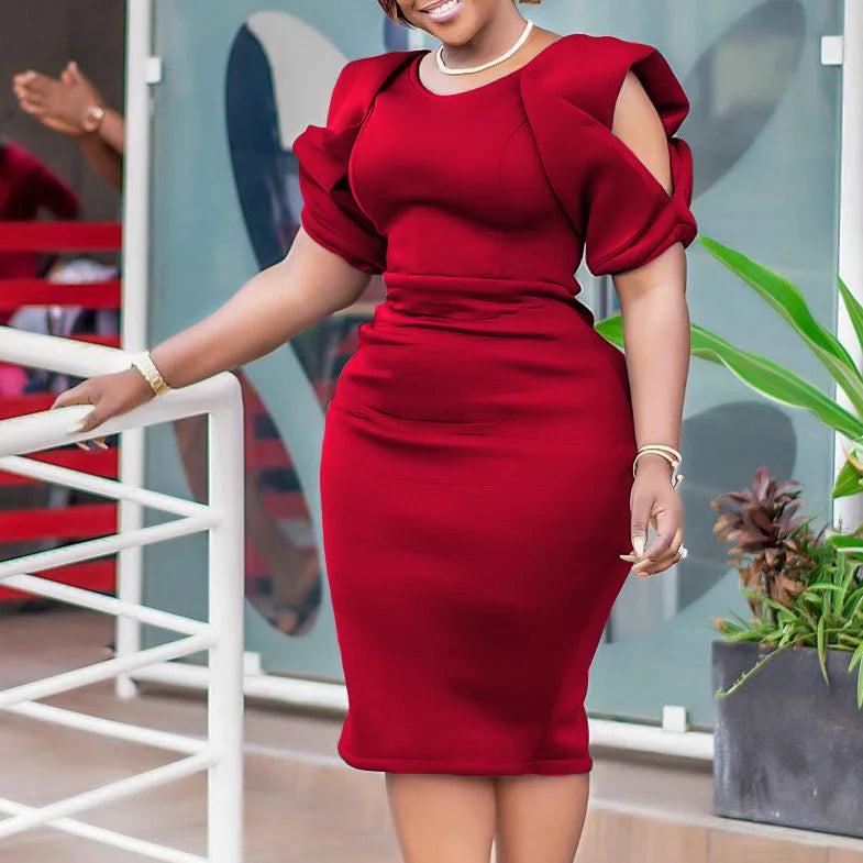 Sexy Plus Size Party Dress W