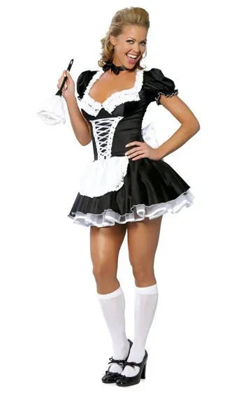 Halloween Costumes for Women's Sexy Maid