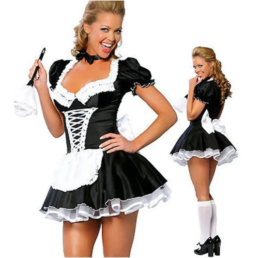 Halloween Costumes for Women's Sexy Maid